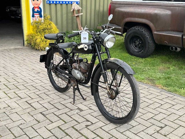 1950 mars 50s 50cc motorfiets - afbeelding 11 van  13