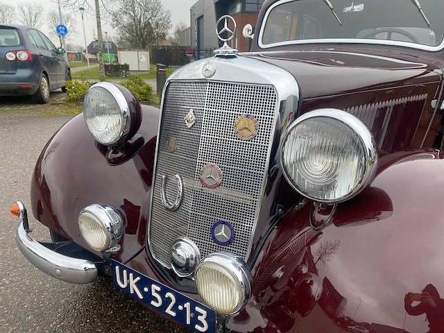1950 mercedes benz 170 170 oldtimer - afbeelding 3 van  24