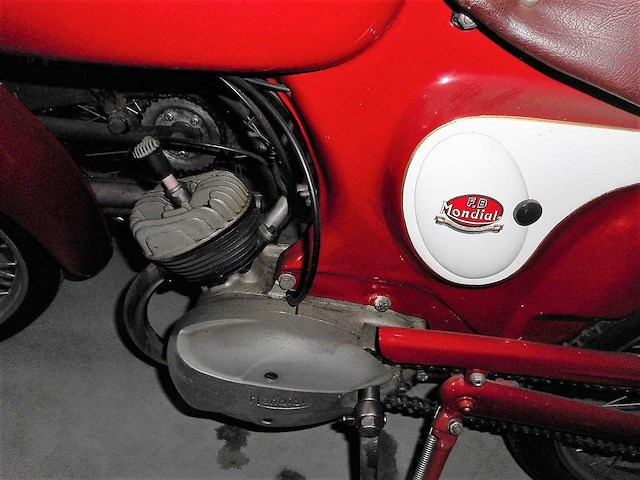 1950 mondial 50cc | italian classic moped - afbeelding 2 van  11