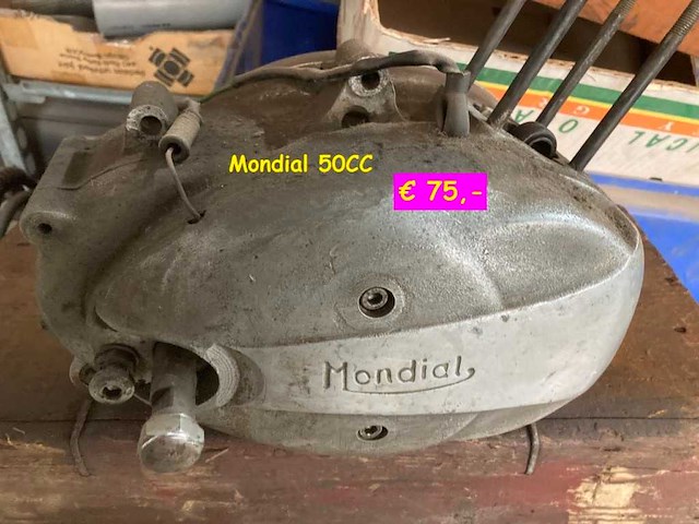 1950 mondial 50cc | italian classic moped - afbeelding 6 van  11