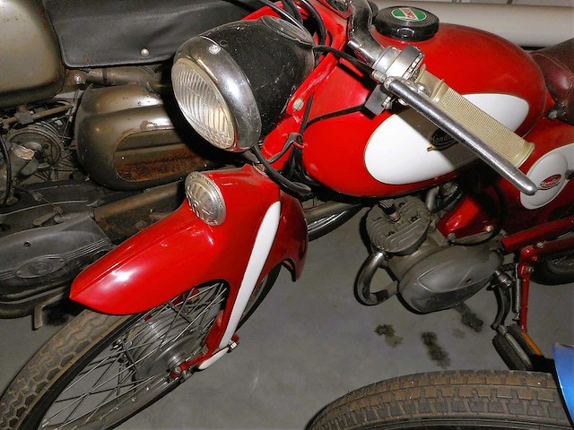 1950 mondial 50cc | italian classic moped - afbeelding 10 van  11