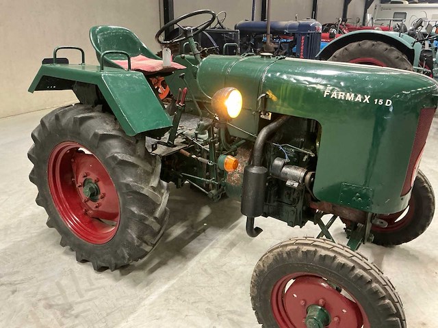 1950 moto standard farmax 15d oldtimer tractor - afbeelding 3 van  16