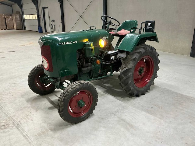 1950 moto standard farmax 15d oldtimer tractor - afbeelding 1 van  16