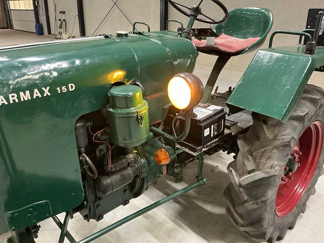 1950 moto standard farmax 15d oldtimer tractor - afbeelding 14 van  16