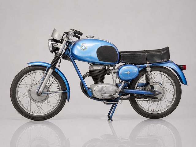 1950 mv agusta single cylinder | italian classic motorcycle - afbeelding 5 van  6