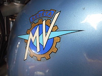 1950 mv agusta single cylinder | italian classic motorcycle - afbeelding 1 van  2