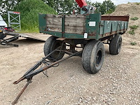 1950 zelfbouw / jumbo schamelaanhangwagen - afbeelding 1 van  13
