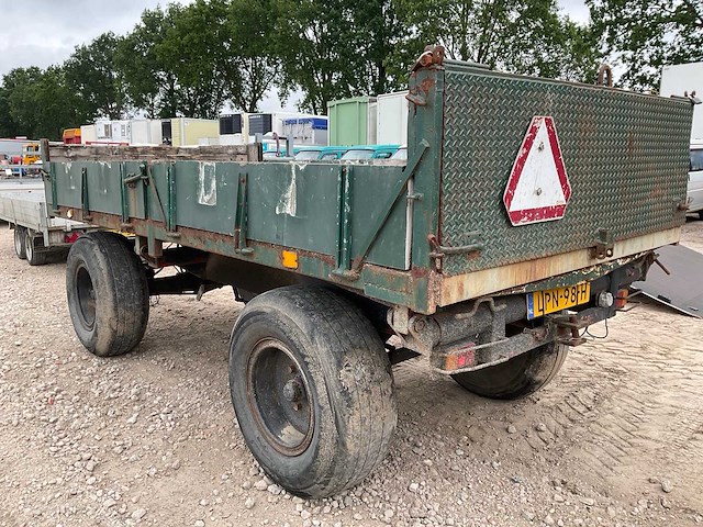 1950 zelfbouw / jumbo schamelaanhangwagen - afbeelding 6 van  13