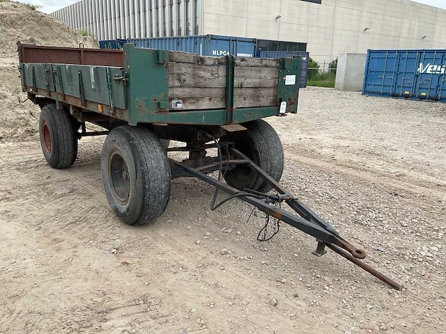 1950 zelfbouw / jumbo schamelaanhangwagen - afbeelding 8 van  13