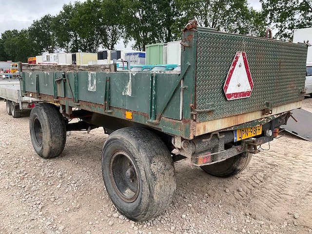 1950 zelfbouw / jumbo schamelaanhangwagen - afbeelding 6 van  13