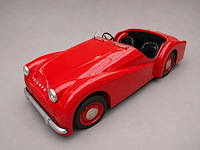1950s triumph tr3 pedal car | british sports car style vintage pedal car - afbeelding 1 van  3