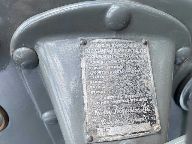 1951 ferguson te20 oldtimer tractor - afbeelding 26 van  27
