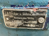 1951 j.a. becker luchtcompressor - afbeelding 1 van  5