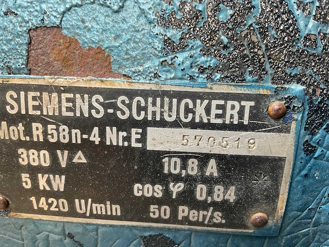 1951 j.a. becker luchtcompressor - afbeelding 5 van  5
