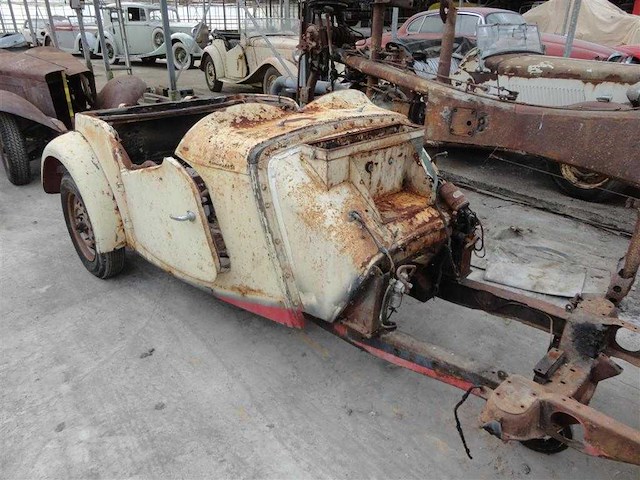 1951 mg td restoration project | british classic roadster - afbeelding 8 van  10