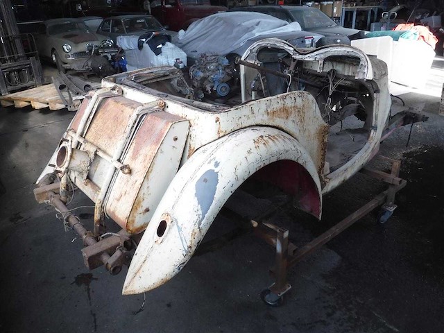 1951 mg td restoration project | british classic roadster - afbeelding 10 van  10