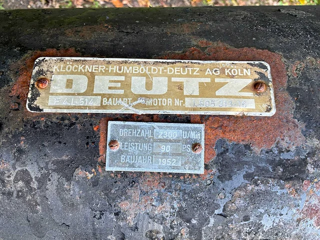 1952 - deutz - various tractor - afbeelding 7 van  7