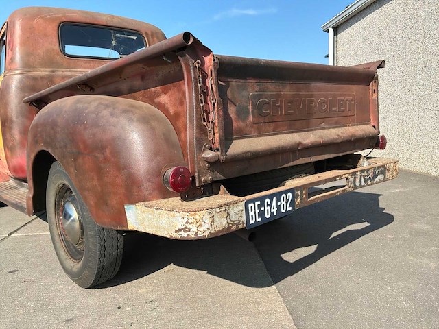 1952 chevrolet 3100 pick-up personenauto - afbeelding 13 van  40
