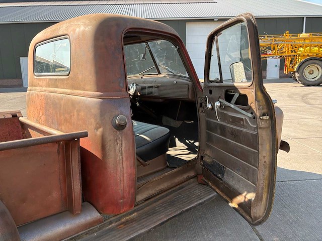 1952 chevrolet 3100 pick-up personenauto - afbeelding 22 van  40