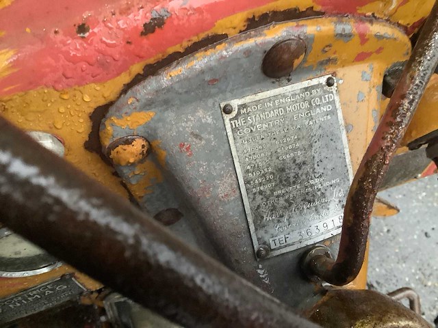 1953 ferguson tef oldtimer tractor - afbeelding 2 van  6