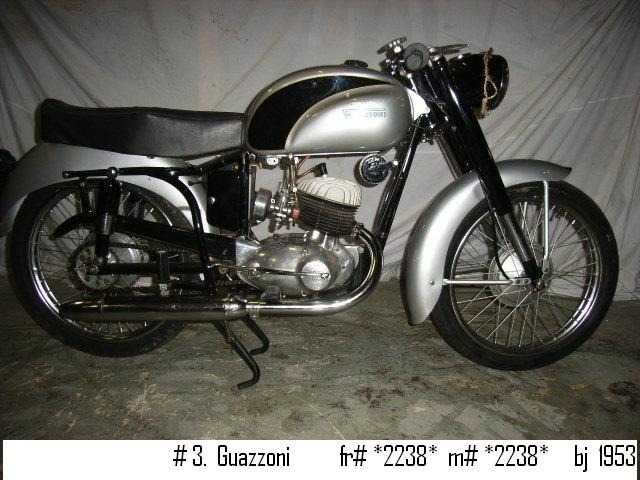 1953 guazzoni motorcycle | italian classic motorcycle - afbeelding 2 van  3