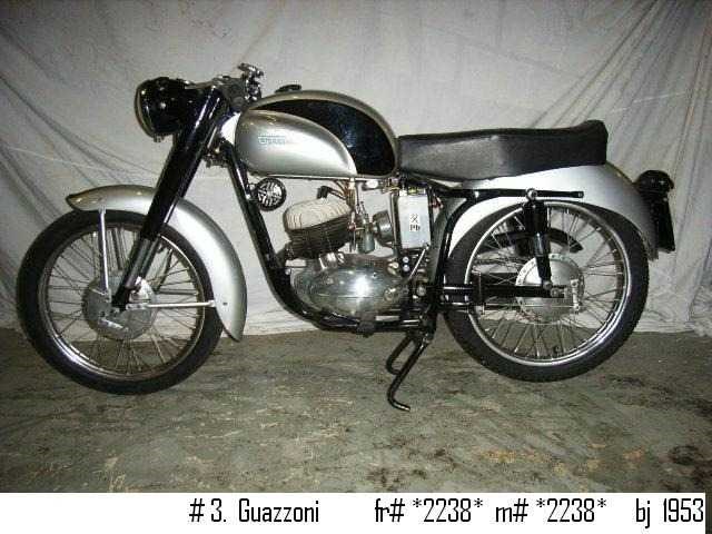 1953 guazzoni motorcycle | italian classic motorcycle - afbeelding 3 van  3