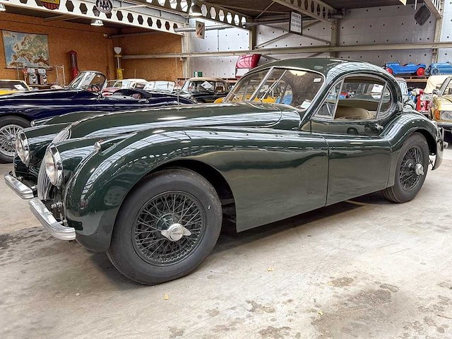 1953 jaguar xk120 coupe | british classic sports car - afbeelding 23 van  28