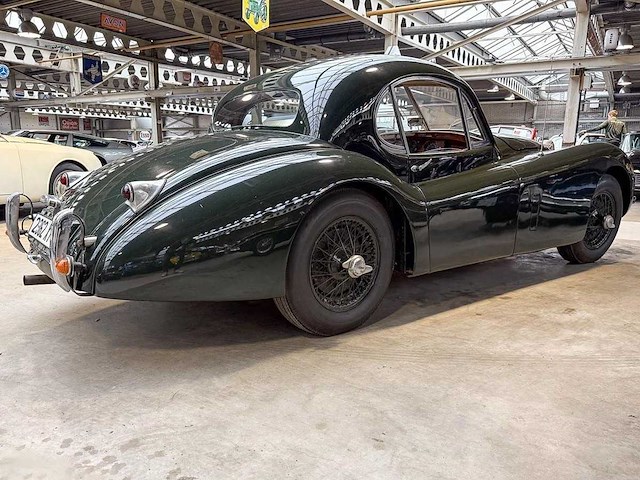 1953 jaguar xk120 coupe | british classic sports car - afbeelding 27 van  28