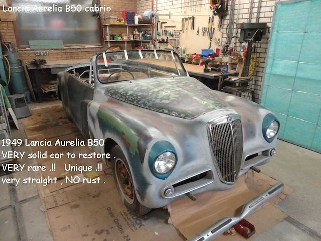 1953 lancia b50 convertible | italian classic roadster - afbeelding 26 van  118