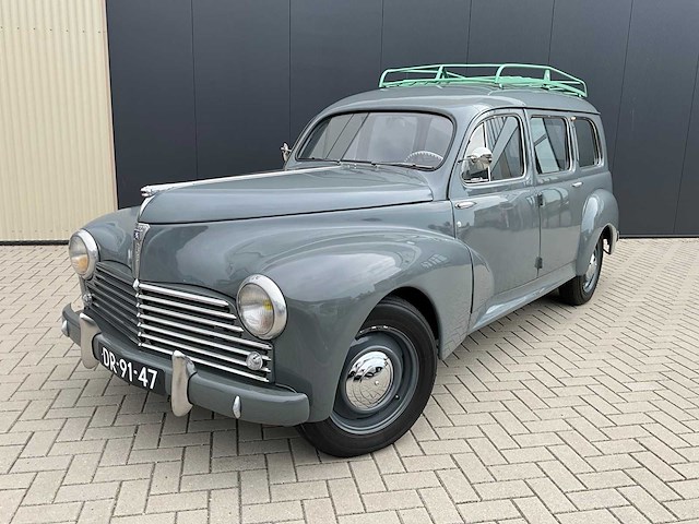 1953 peugeot 203 u6 commercial oldtimer - afbeelding 1 van  33