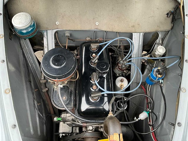 1953 peugeot 203 u6 commercial oldtimer - afbeelding 24 van  33