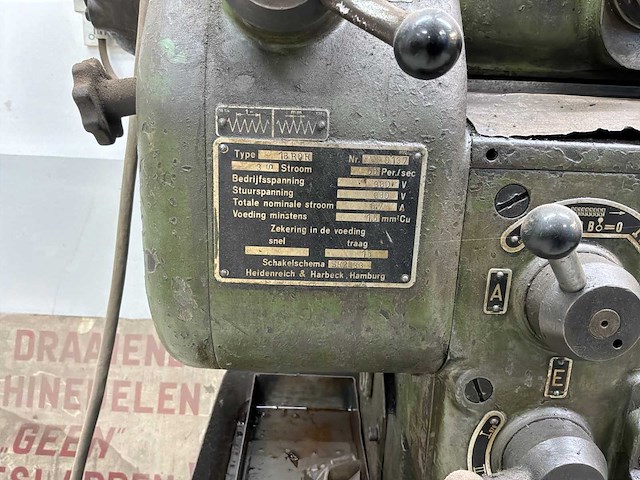 1953 vdf 18rok bankdraaibank - afbeelding 13 van  13