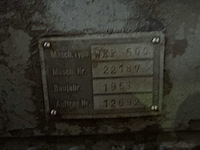 1953 wagner wkf500 koudzaagmachine - afbeelding 3 van  11