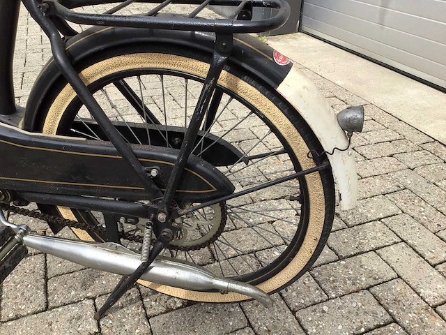 1954 batavus bilomet fp50 brommer - afbeelding 2 van  15