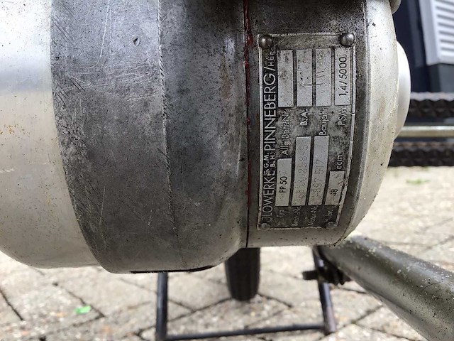 1954 batavus bilomet fp50 brommer - afbeelding 7 van  15
