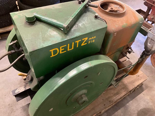 1954 deutz mah 916 dieselmotors - afbeelding 4 van  12