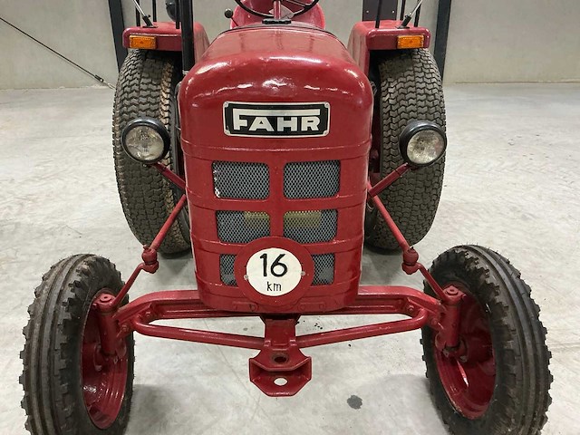 1954 fahr d90h oldtimer tractor - afbeelding 2 van  15