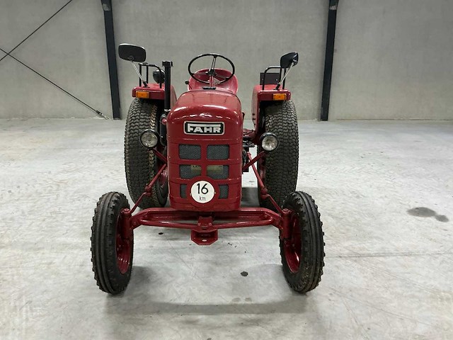 1954 fahr d90h oldtimer tractor - afbeelding 8 van  15
