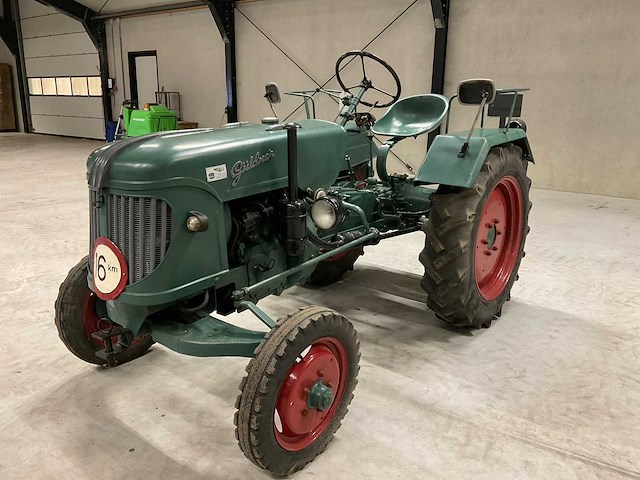 1954 guldner azk oldtimer tractor - afbeelding 1 van  14