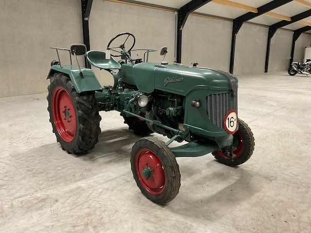 1954 guldner azk oldtimer tractor - afbeelding 9 van  14
