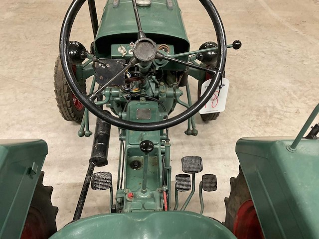 1954 guldner azk oldtimer tractor - afbeelding 12 van  14