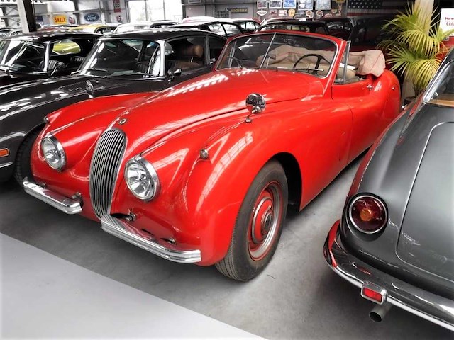 1954 jaguar xk120 dhc | british classic sports car - afbeelding 19 van  44