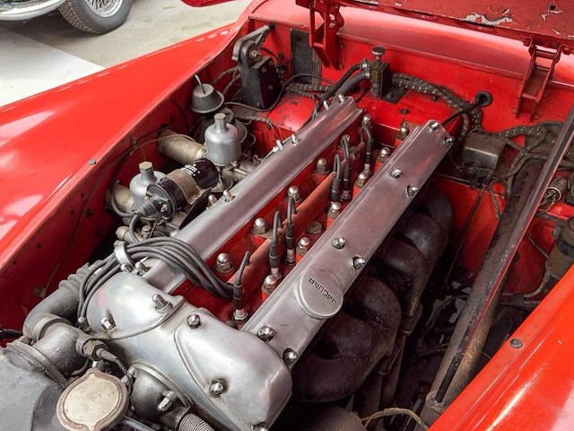 1954 jaguar xk120 dhc | british classic sports car - afbeelding 20 van  44