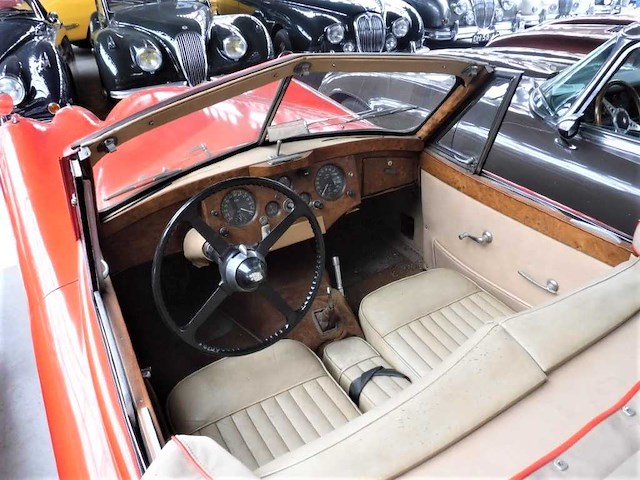 1954 jaguar xk120 dhc | british classic sports car - afbeelding 40 van  44