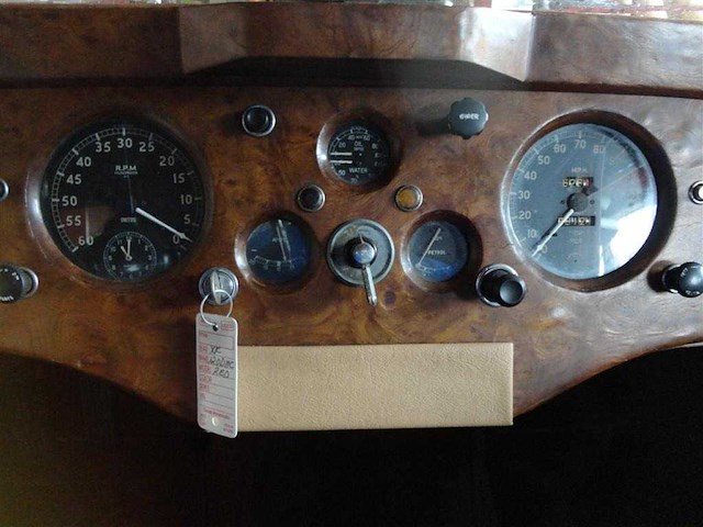 1954 jaguar xk120 dhc | british classic sports car - afbeelding 27 van  44
