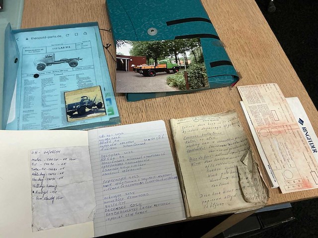 1954 mercedes la4500/312150 oldtimer bakwagen - afbeelding 5 van  5