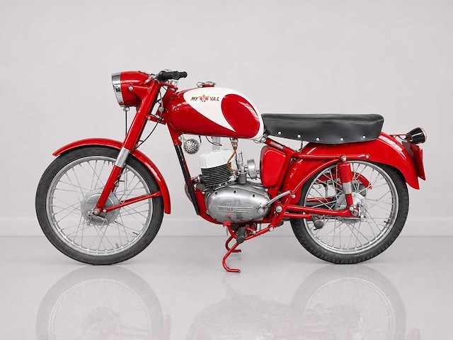 1954 mival 125cc | italian classic motorcycle - afbeelding 1 van  16