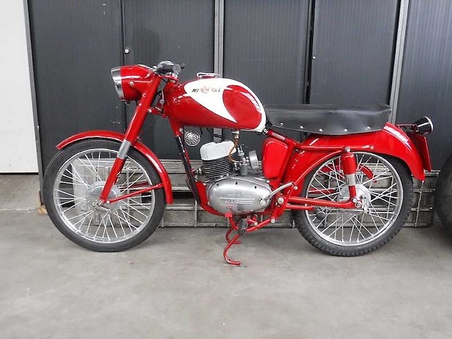 1954 mival 125cc | italian classic motorcycle - afbeelding 4 van  16