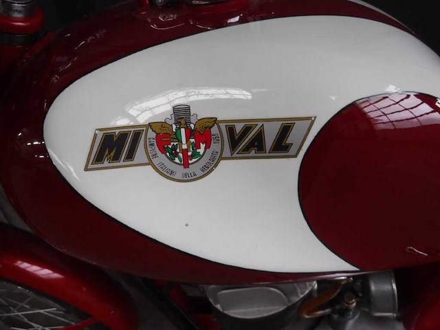 1954 mival 125cc | italian classic motorcycle - afbeelding 5 van  16