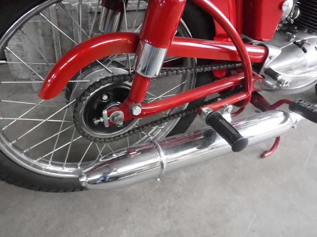 1954 mival 125cc | italian classic motorcycle - afbeelding 6 van  16
